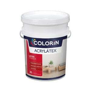 Látex Interior Acrylatex Mate Blanco 20 Litros