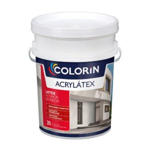 Látex Interior / Exterior Acrylatex Mate Blanco 20 Litros