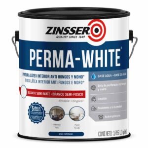 Látex Interior Perma-White Semi Mate Blanco 3,8 Litros