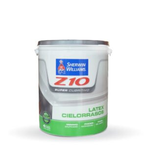 Látex Cielosrrasos Z10 Supercubritivo Mate Blanco  4 Litros