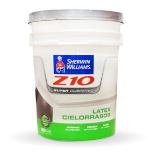 Látex Cielosrrasos Z10 Supercubritivo Mate Blanco  20 Litros