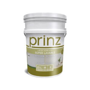 Látex Exterior / Interior  Superlavable Mate Blanco 20 Litros