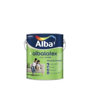 Látex Interior Albalatex Mate Blanco 4 Litros