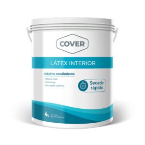 Látex Interior Cover Mate Blanco 4 Litros