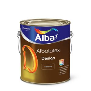 Látex Interior Albalatex Design Satinado Blanco 10 Litros