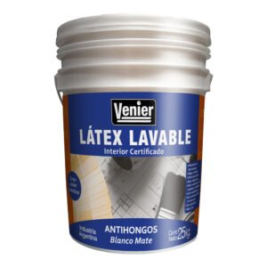 Látex Interior Certificado Mate Blanco 25 Kilogramos