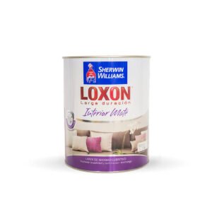 Látex Interior Loxon Blanco Puro Mate Blanco 0,9 Litros