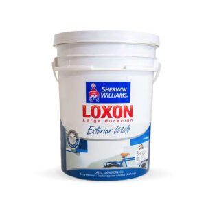 Látex Exterior Loxon  Mate Blanco 18 Litros
