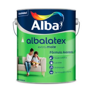 Latex Interior Albalatex Extra Mate Blanco 1 Lt Alba