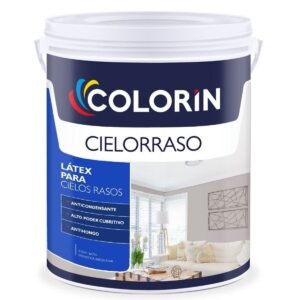 Latex Cielorraso Mate Blanco 1 L Colorin