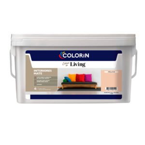Latex Interior Living Mate Vainilla 4 Lts Colorin