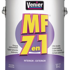 Pintura Antihumedad Interior Blanco Mate Venier Mf 4 Lts
