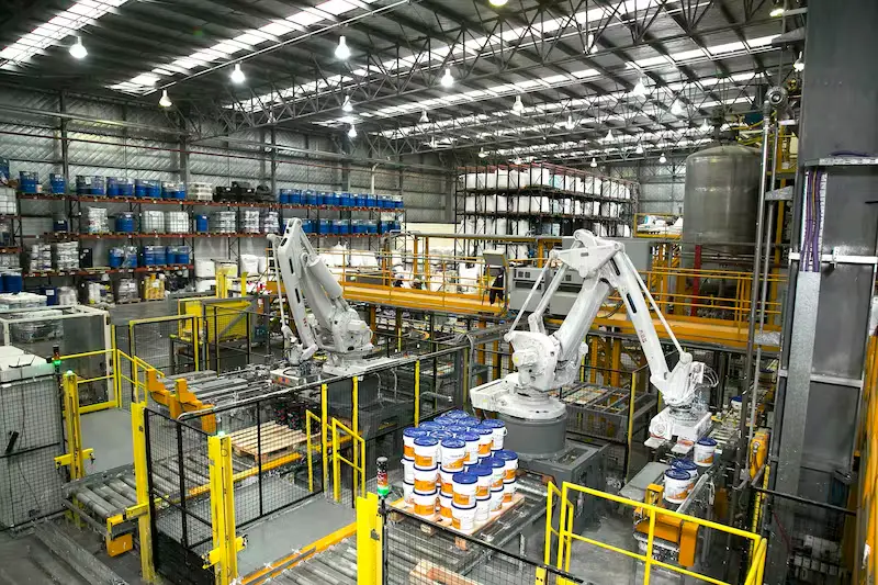 Planta automatizada de pintura