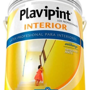 Latex Plavipint Interior Profesional Antihongo Mate Blanco 20 Lts