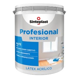 Latex Interior Profesional Mate Blanco 20 Lts Sinteplast