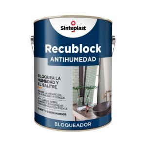 Pintura Antihumedad Recublock 1 Lt Sinteplast