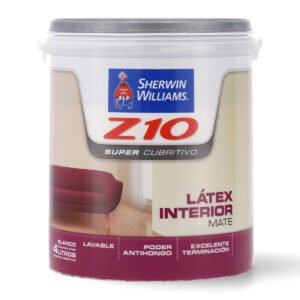 Latex Interior Z10 Mate Blanco 4 Lts Sherwin Williams