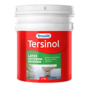 Latex Interior Exterior Tersinol Mate Blanco 10 Lts Tersuave