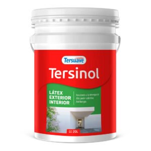 Latex Interior Exterior Tersinol Mate Blanco 20 Lts Tersuave Antihongos