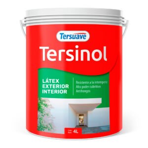 Latex Interior Exterior Tersinol Mate Blanco 4 Lts Tersuave