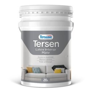 Latex Interior Tersen Mate Blanco 20 Lts Tersuave