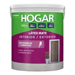 Latex Hogar Mate 20 Litros Interior Exterior Alba