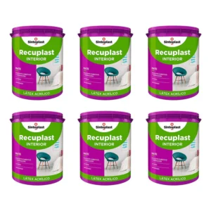Recuplast Interior Bco  Latex Lavable 6 X 1lt