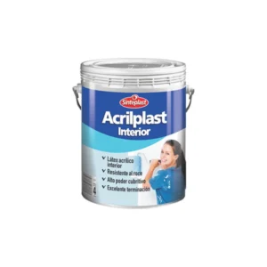 Latex Acrilplast Interior Mate 10 Lts Sinteplast