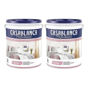 Latex Performance Interior Satinado 2 X 4l Casablanca
