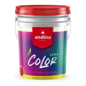 Latex Color Interior / Exterior Mate Coral 1 L - Pisano