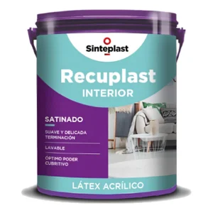 Recuplast Latex Interior Satinado 20lts Sinteplast