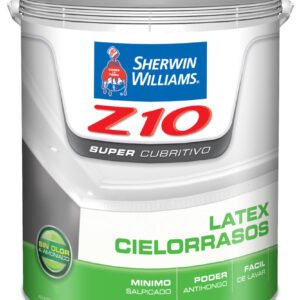 Latex Cielorraso Z10 Mate Blanco 4 Lts Sherwin Williams
