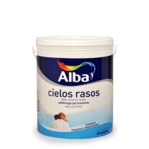Látex Cielosrrasos Mate Blanco  4 Litros