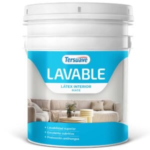 Latex Interior Lavable Mate Blanco 10 Lts Tersuave