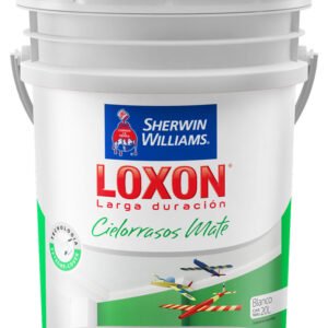Latex Cielorraso Loxon Blanco 20 Lts Sherwin Williams