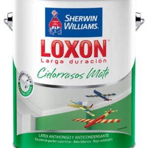 Latex Cielorraso Loxon Blanco 4 Lts Sherwin Williams