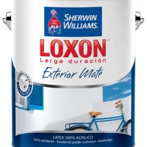 Latex Exterior Azul Traful Mate Loxon 4 Lts Sherwin Williams