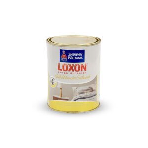 Látex Interior Loxon Antimanchas Satinado Blanco 1 Litro